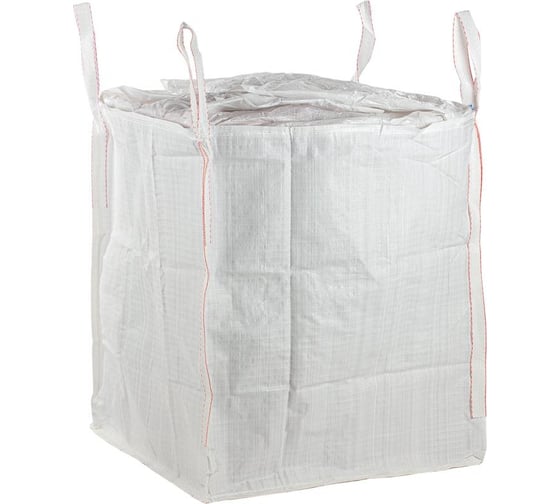 Изображение товара Биг-Бэг 4-х стропный 950x950x1100 мм, верх-юбка, дно глухое ООО Комус 609547