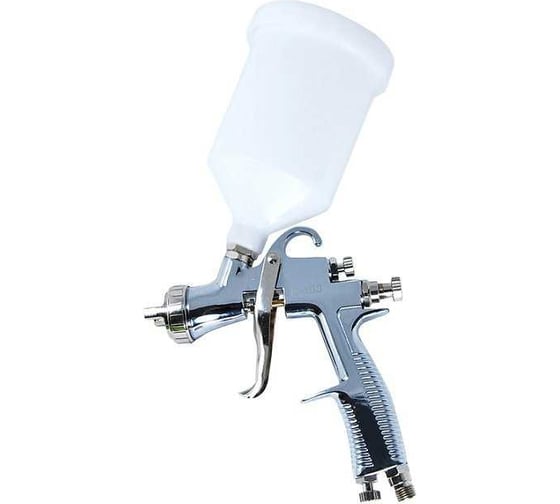 Изображение товара Краскопульт Русский Мастер K-400 д=1.3 мм, ХРОМ, верхний бачок РМ-14955