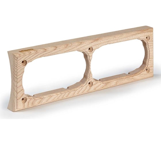 Изображение товара Четверная накладка между бревен NABREVNO Встраиваемые Kopos. диаметр200 мм, ясень VK4-200