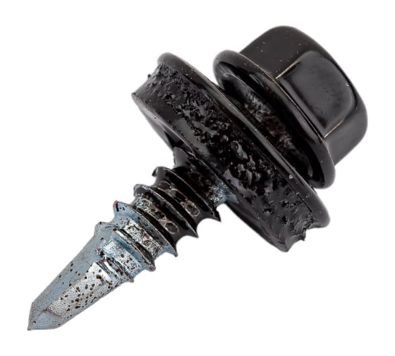 Изображение товара Кровельный саморез Daxmer 4,8х19 RAL 9005 сверло №2, 400 шт 00000311708