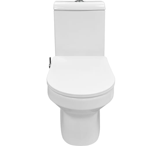 Изображение товара Напольный унитаз-моноблок Azario BRUSCO со встроенной функцией биде в комплекте, с сиденьем дюропласт микролифт 700x380x805 мм 00082700