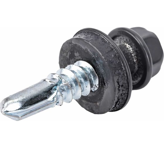 Изображение товара Кровельный саморез Daxmer 5,5х25 RAL 7024, сверло №3, 250 шт. 00000304309