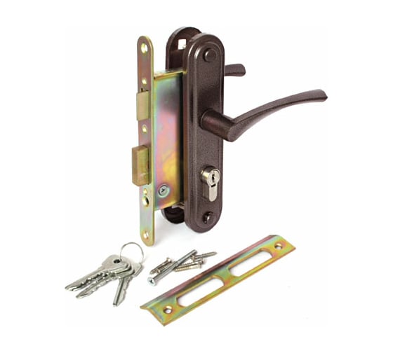 Изображение товара Врезной замок ЗЕНИТ ЗВ4-3.07 медь 16809