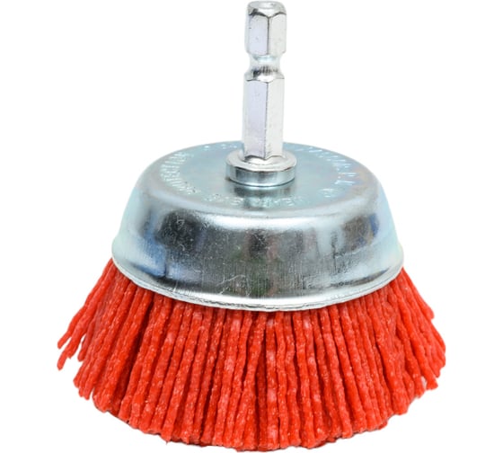 Изображение товара Щетка чашечная для дрели стм-526 нейлон, 63 мм Strong стм-52600063