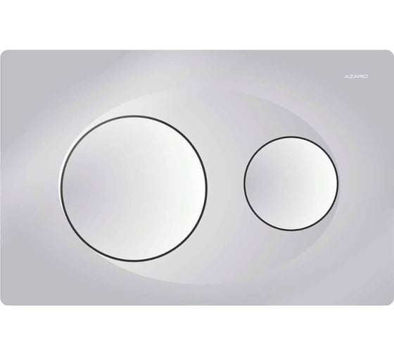 Изображение товара Панель смыва Azario хром глянцевая (круглая) 00084536