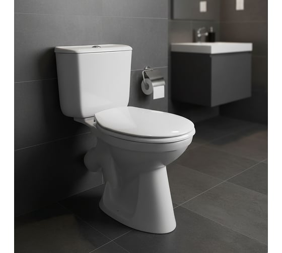 Изображение товара Унитаз-компакт Santek БРИЗ 1.WH30.2.138, 00000040414 1WH302138