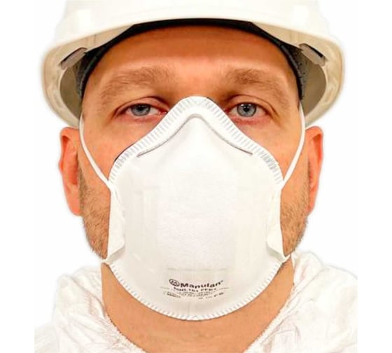 Изображение товара Респиратор Manulan MNL101 FFP1 без клапана выдоха, 20шт ВИ-рес045