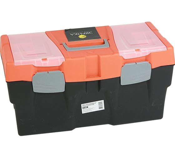 Изображение товара Ящик универсальный с лотком и 2 органайзерами на крышке Эврика ER-10341 458960