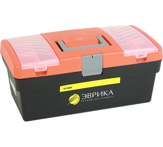 Изображение товара Ящик универсальный с лотком и 2 органайзерами на крышке Эврика 420х220х180мм ER-10339 458956