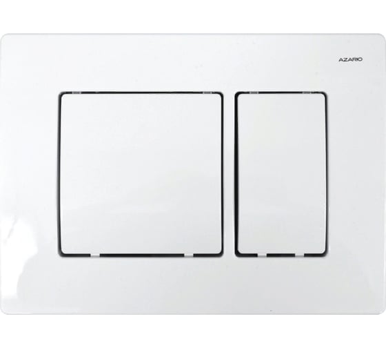 Изображение товара Панель смыва Azario цвет белый (квадратная) 00084546