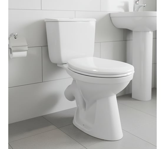 Изображение товара Унитаз-компакт Santek БРИЗ 1.WH20.2.569, 00000045275 1WH202569