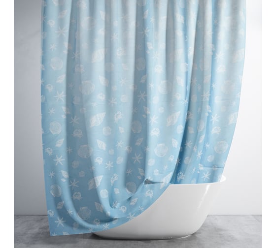 Изображение товара Штора для ванной комнаты ND Home «Pearl» 310030