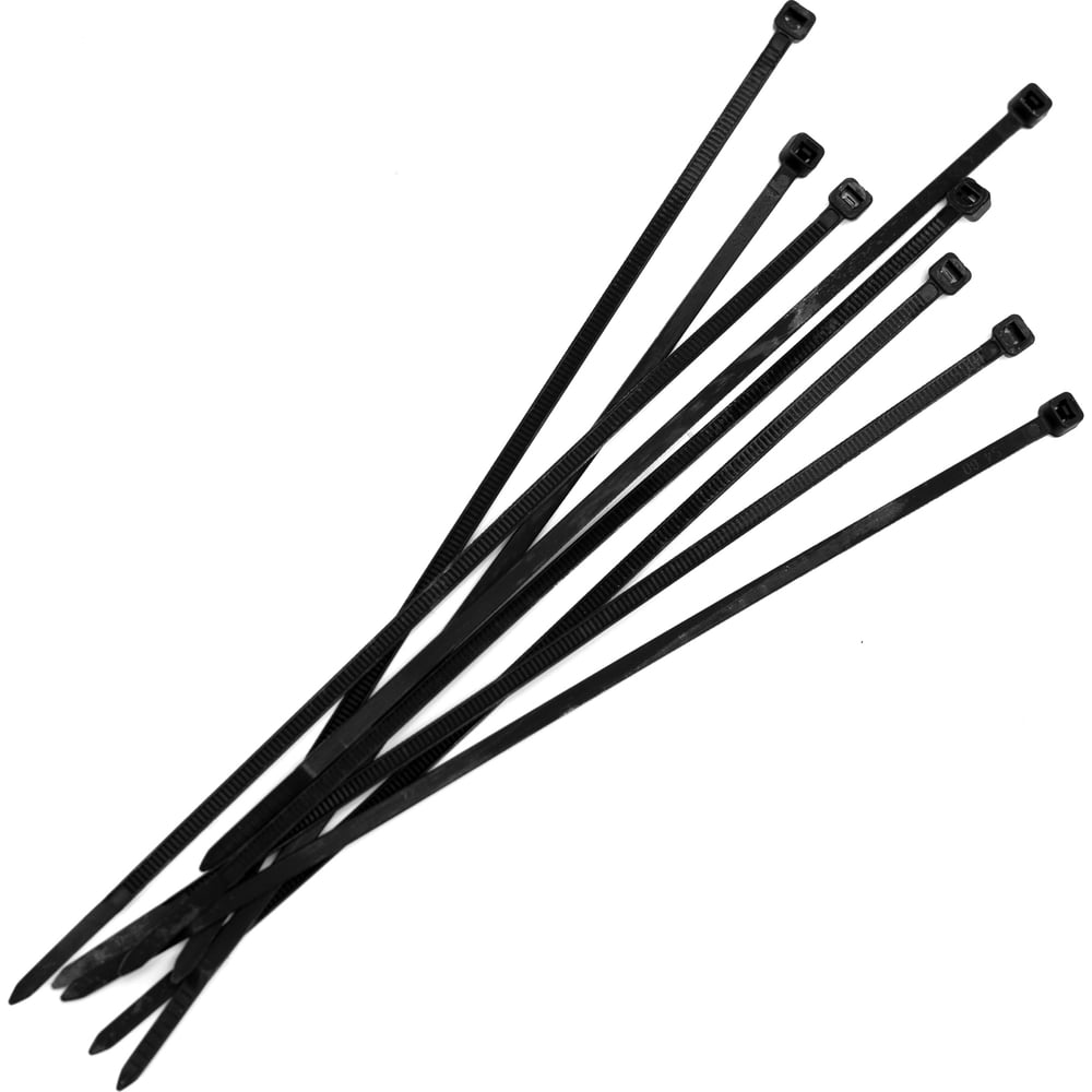 Изображение товара [Элемент крепления] Политех 200x3.6 мм нейлоновые стяжки 100 шт