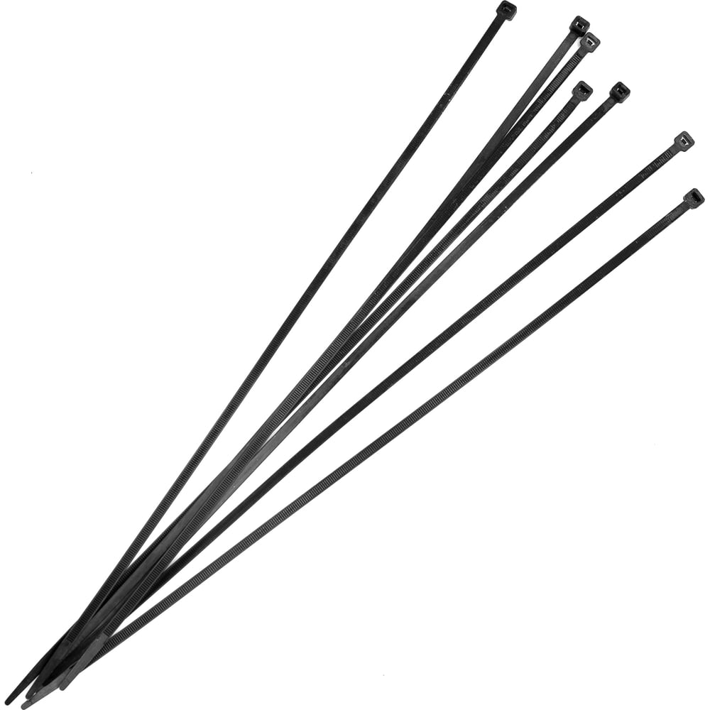 Изображение товара Нейлоновые хомуты Политех черные, 400x4.8 мм, упаковка 100 шт. 3201440 Изображение товара Нейлоновые хомуты Политех черные, 400x4.8 мм, упаковка 100 шт. 3201440