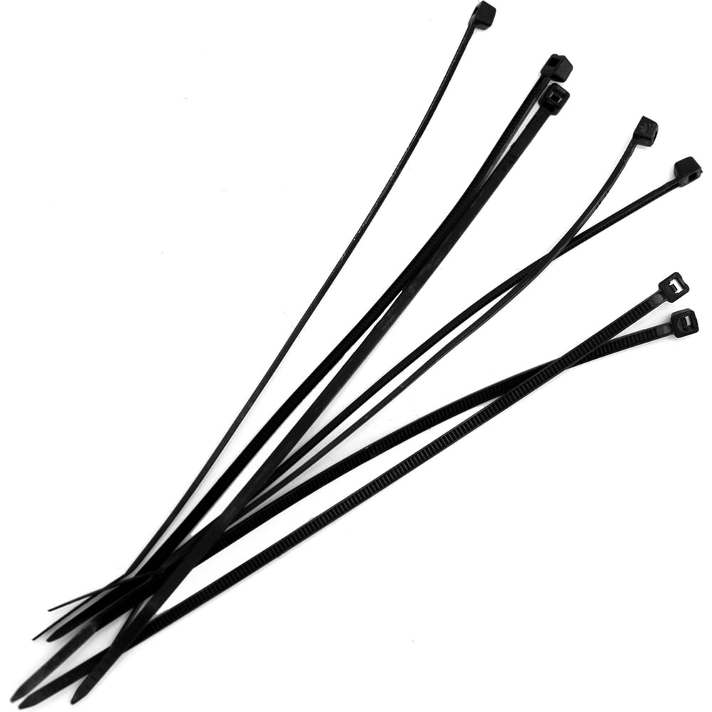 Изображение товара Стяжка Политех Нейлон 150x2.5 мм черная