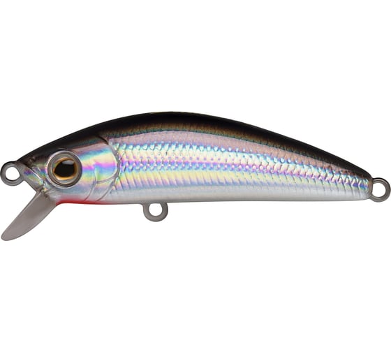 Изображение товара Воблер Strike Pro Mustang Minnow 60 цвет: A010-EP Black Back Silver MG-002A#A010-EP