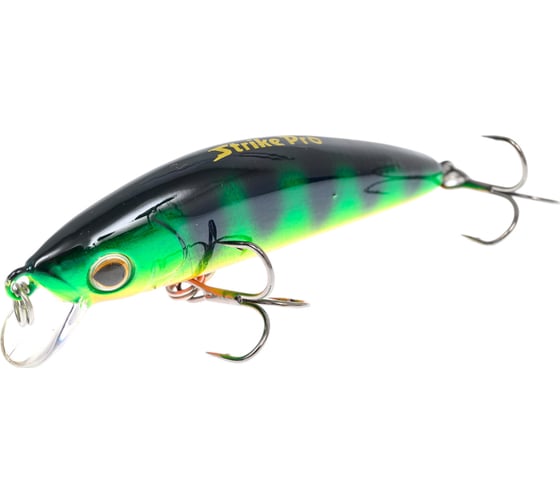 Изображение товара Воблер Strike Pro Mustang Minnow 60 цвет: A45T Natural Perch MG-002A#A45T