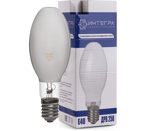Изображение товара Лампа Integraled ДРВ 250 Вт Е40 ИНТЕГРА (20) 35917