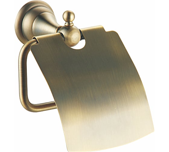 Изображение товара Бумагодержатель с крышкой Azario ELVIA бронза 00081816