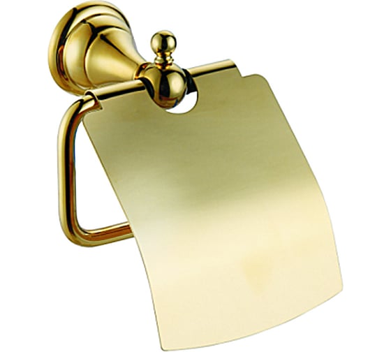 Изображение товара Бумагодержатель с крышкой Azario ELVIA золото 00081794
