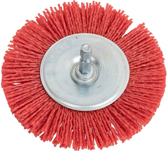 Изображение товара Щетка дисковая для дрели стм-524 нейлон, 100 мм Strong стм-52400100