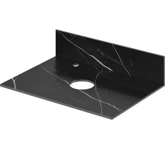 Изображение товара Столешница из керамогранита ИТАНА itana mari 65 650x451x10 черный мрамор 4657810330481