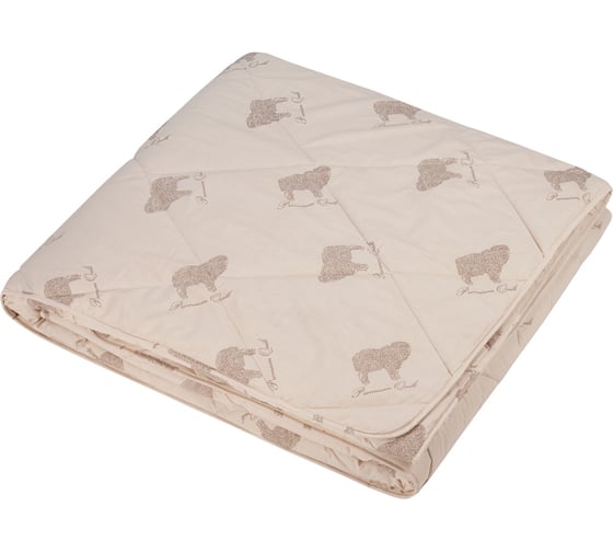 Изображение товара Одеяло Guten Morgen шерсть мериноса, поплин, Standard Merino, 172x205 см ОСМ-п-172-205