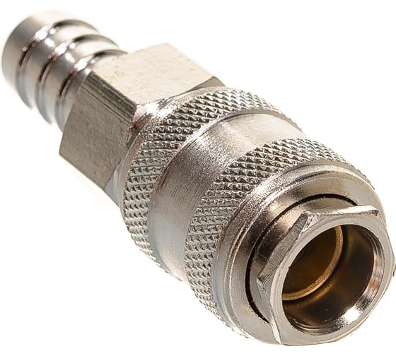 Изображение товара Быстроразъем пневматический Эврика с клапаном елочка 12мм ER-SE1-5SH 935711