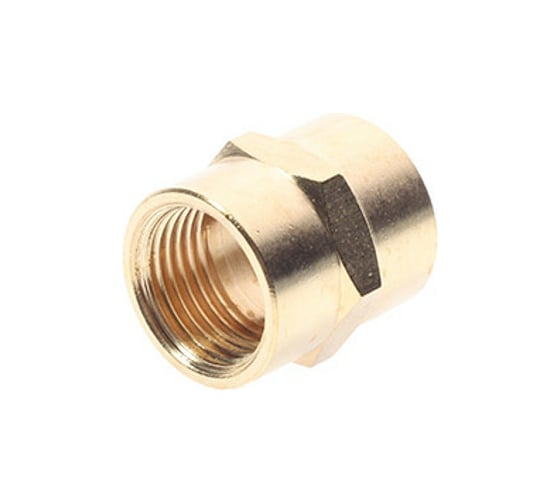 Изображение товара Соединитель резьбовой внутр. резьба 1/2x1/2 Эврика ER-FF08/08 935739