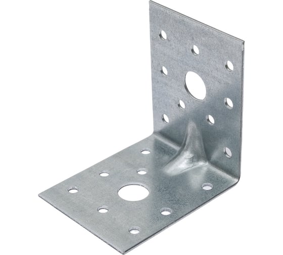 Изображение товара Усиленный крепежный уголок BILTI 70x55 мм, 100 шт. Б-КУЗ-70*55-Х673