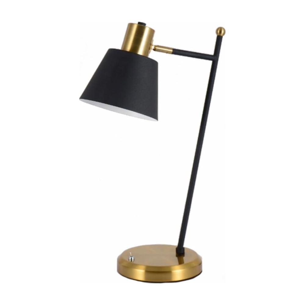 Изображение товара Настольная лампа Мелодия Света tl5217-1 bk стильный минимализм 40 Вт