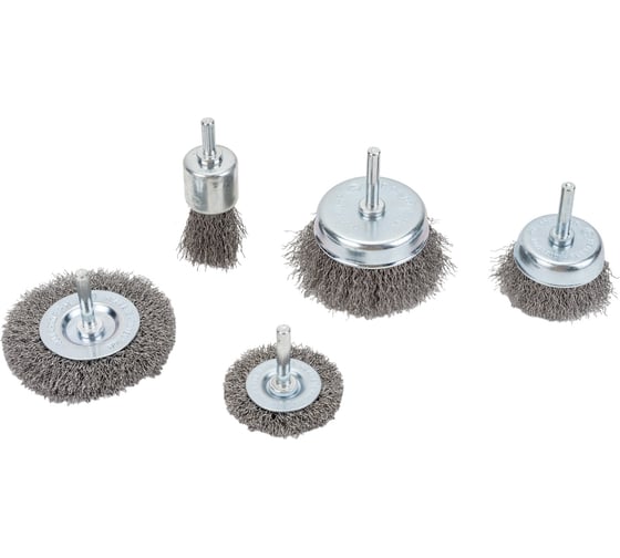 Изображение товара Набор корщеток 5 шт для дрели Gigant G-11046
