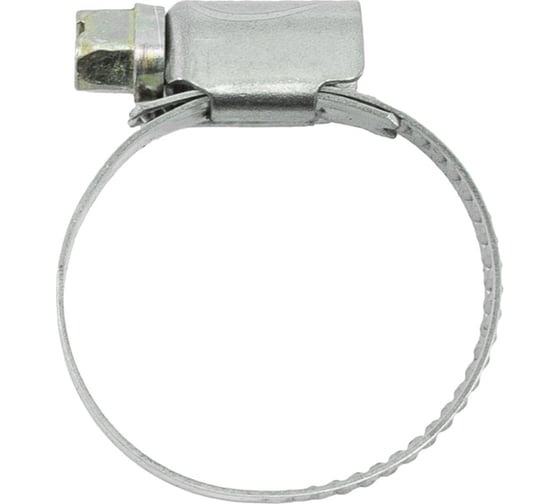 Изображение товара Червячные хомуты Политех накатные, нержавеющая сталь, 5 шт. в упаковке, 20 мм-32 мм 3203120