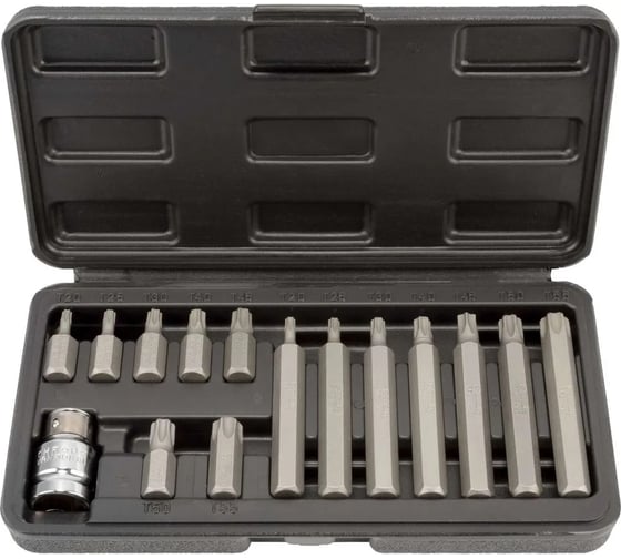 Изображение товара Набор бит TORX с отверстием 15 шт. TORX с отверстием АвтоDело 40644 10253