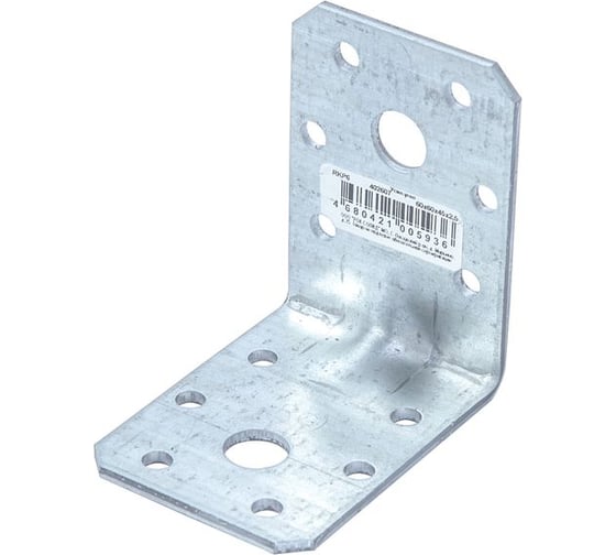 Изображение товара Усиленный уголок Rock RKP6, 60х60х45х2,5 мм 20 шт. 402607