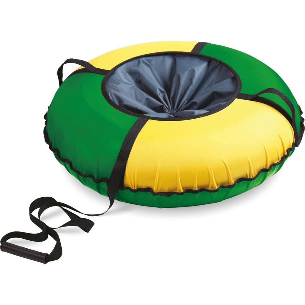 Изображение товара Тюбинг Nika Игрушка Экономный ТБК-70 зеленый-желтый