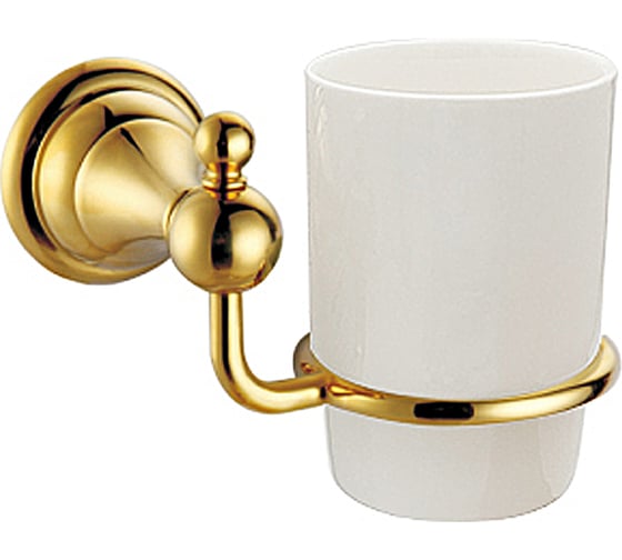 Изображение товара Керамический стакан Azario ELVIA золото 00081791