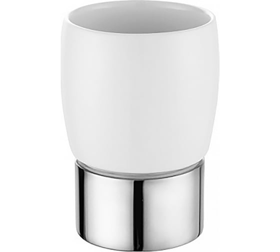 Изображение товара Керамический настольный стакан Azario FORNY хром 00085256