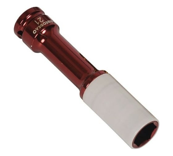 Изображение товара Головка ударная колесная с пласт.защитой 21 мм, DR1/2, L-150 мм Professional АвтоDело 39221 11077