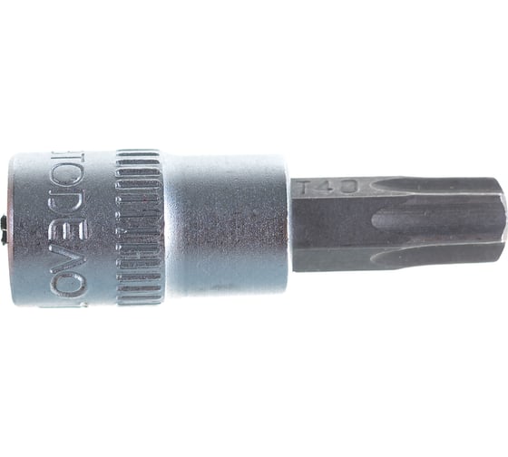 Изображение товара Головка со вставкой TORX T40, 1/4", L=38 мм АвтоDело 39338 15555