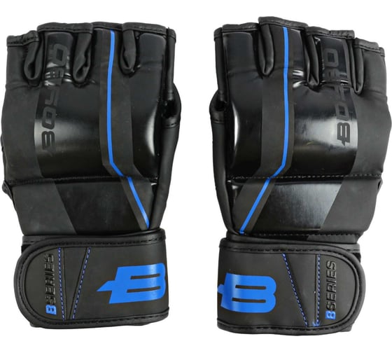 Изображение товара Перчатки для мма Boybo b-series, черно-синии, размер M 4631157306927