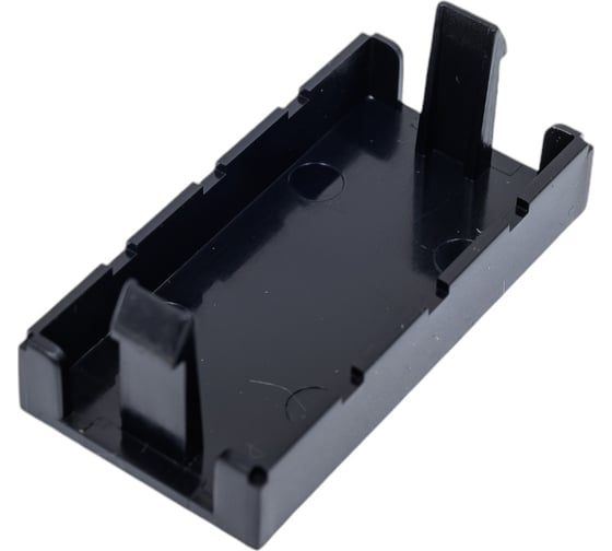 Изображение товара Вставка-заглушка 45x22,5 Hyperline SIP2-BL-M45-22.5-BK (аналог Mosaic), черная 490199