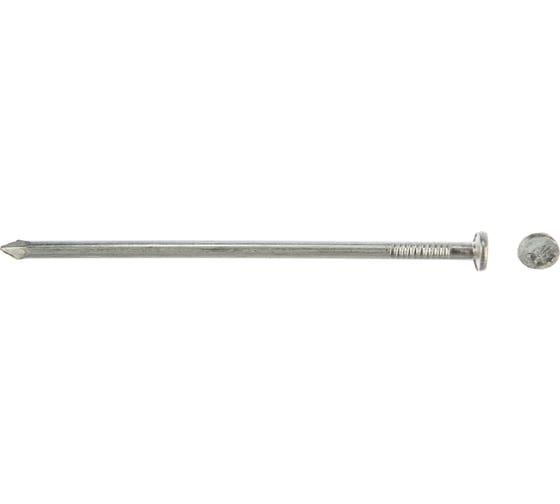 Изображение товара Строительный гвоздь КРЕПКО-НАКРЕПКО 3.5x90 оцинк. 1 кг 41226