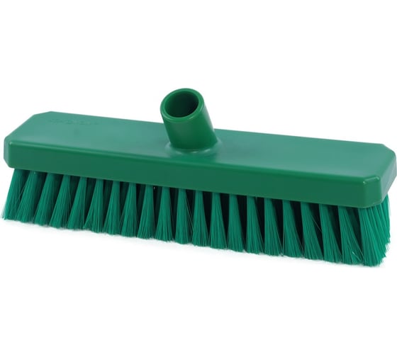Изображение товара Щетка для пола NV жесткий ворс, 300 мм, зеленая NV-05020-2G