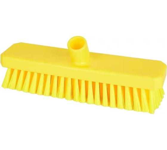 Изображение товара Щетка для пола NV жесткий ворс, 300 мм, желтая NV-05020-6Y