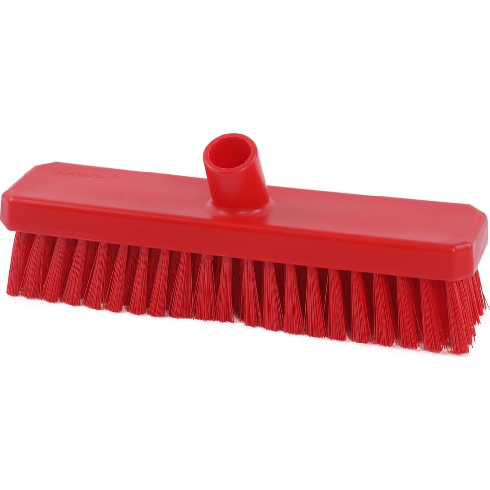 Изображение товара Щетка для пола NV жесткий ворс, 300 мм, красная NV-05020-4R