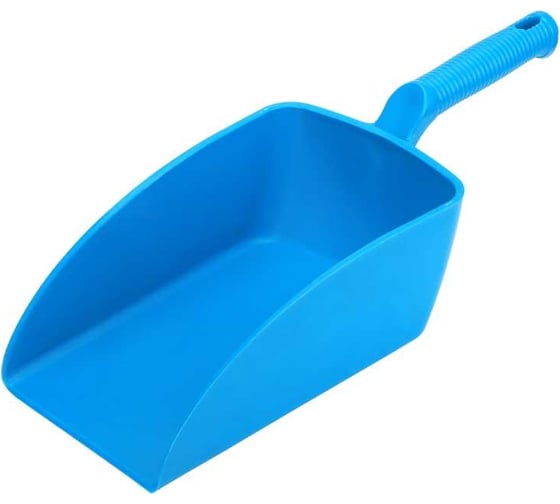 Изображение товара Ручной совок для сыпучих продуктов NV большой, 2 л, 430мм, синий NV-07020-3B