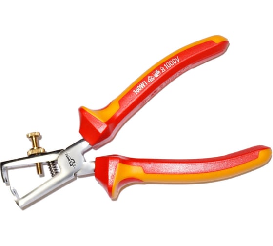 Изображение товара Диэлектрические пассатижи для зачистки изоляции DUEL 1000V 10 мм, DE20-18-0160