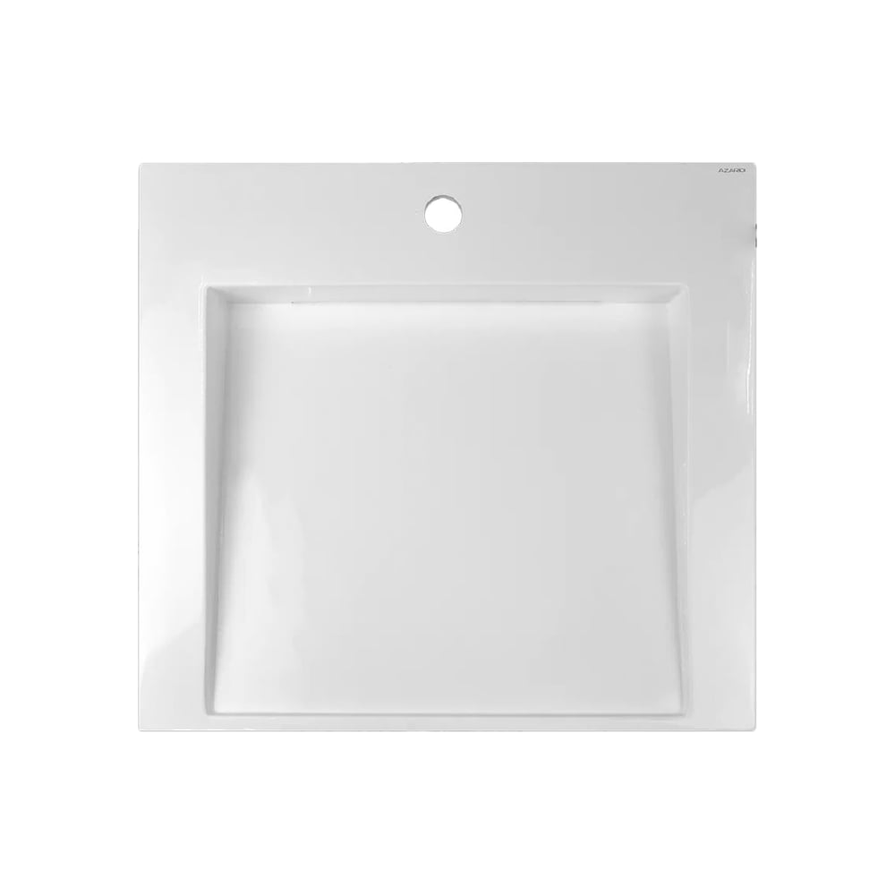 Изображение товара Раковина Azario Domino 600x555x80 +сифон 00082282