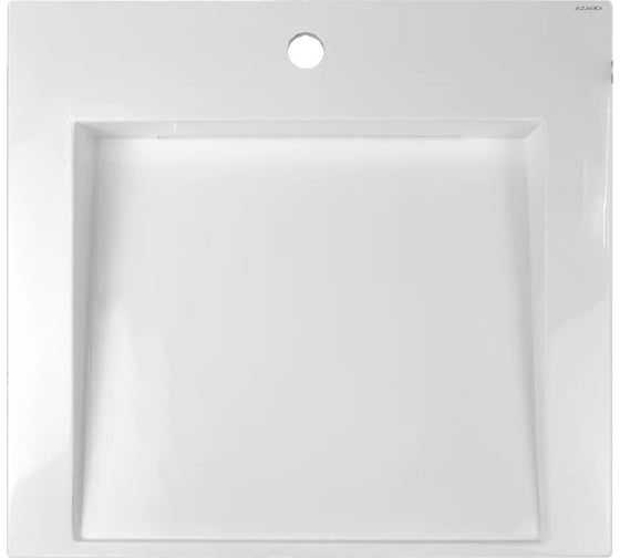 Изображение товара Раковина Azario Domino 600x555x80 +сифон 00082282